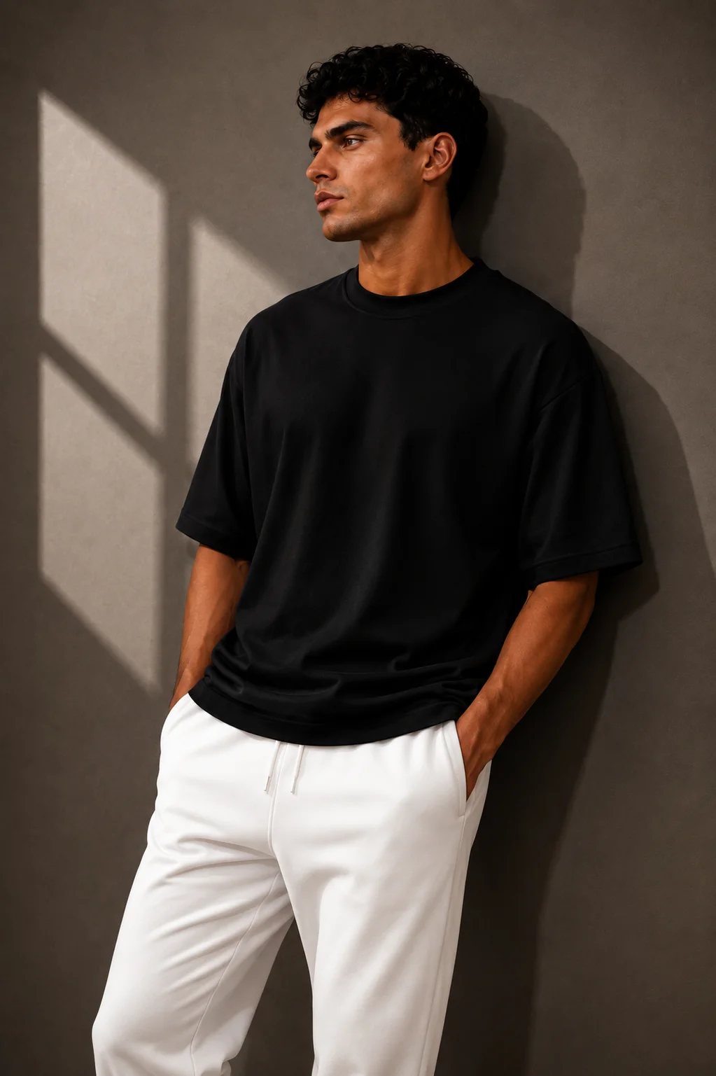 Black Oversized Tee 5
