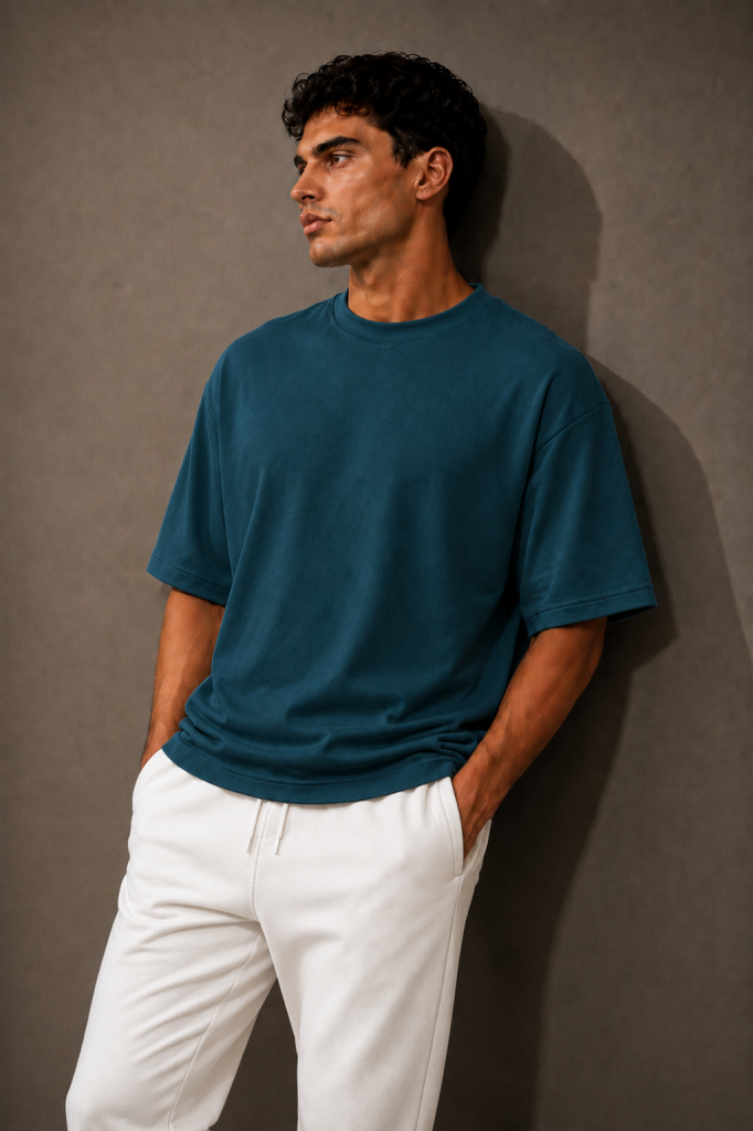 Petrol Oversized Tee 4