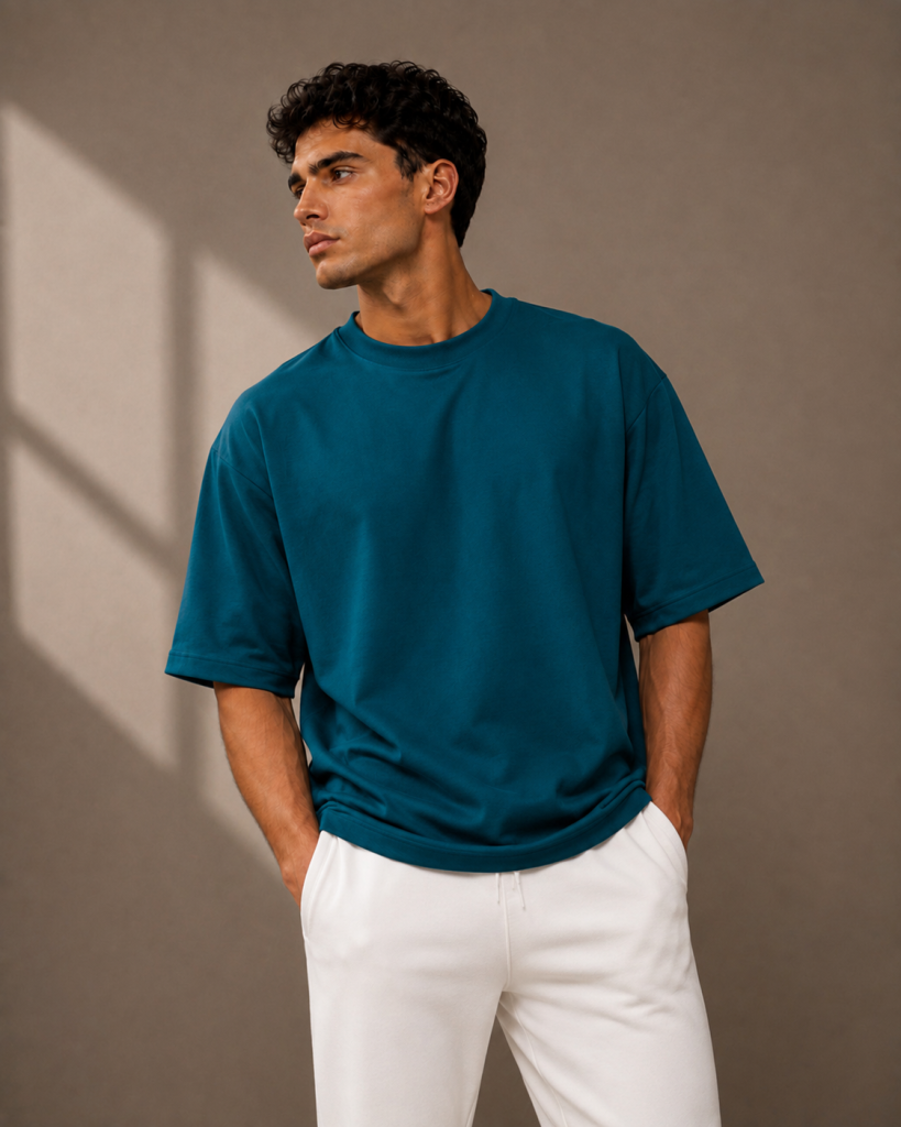 Petrol Oversized Tee 5