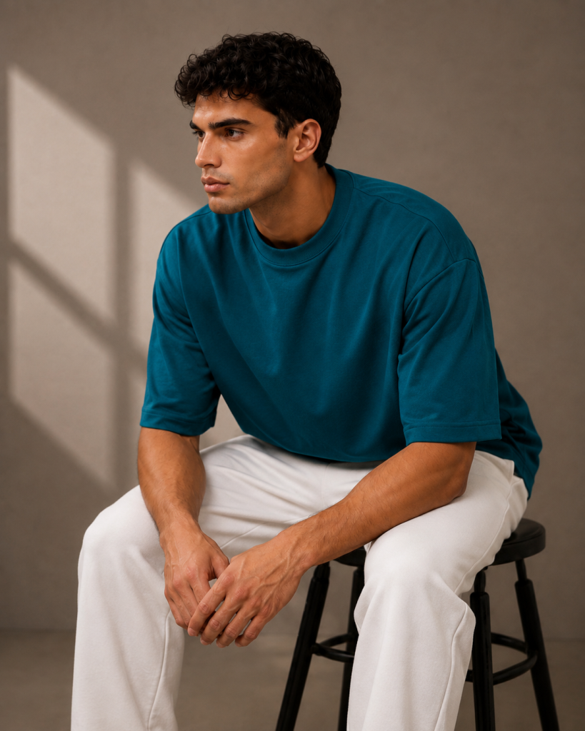 Petrol Oversized Tee 3